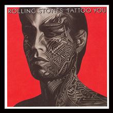 FRAMED THE ROLLING STONES (TATTOO YOU)