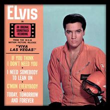 FRAMED ELVIS PRESLEY - VIVA LAS VEGAS